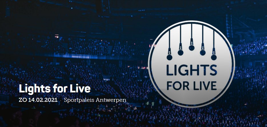 Lights for Live op 14 februari: allen daarheen!