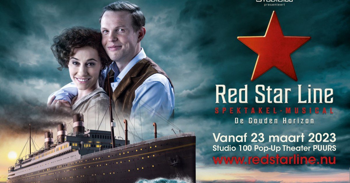 Red Star Line spektakel-musical + unieke backstage tour - 26/04